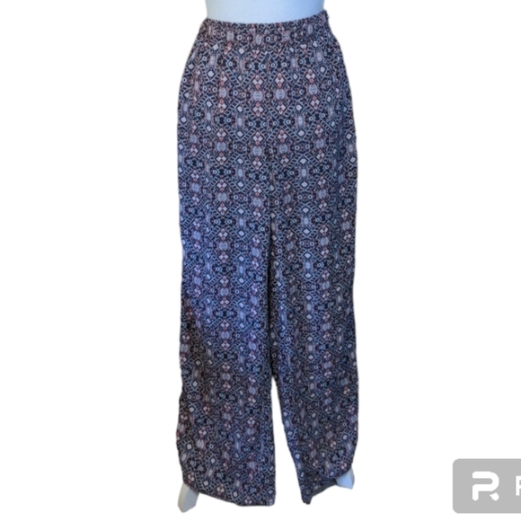 Joe B NWT Wide Leg High Waisted Palazzo Pant Boho Summer Style - Picture 7 of 12